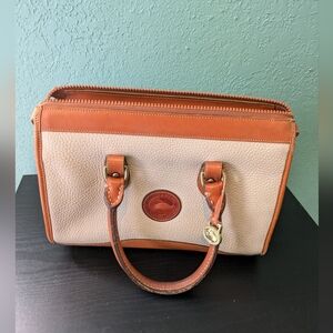 Vintage with original box Dooney & Bourke Bone Classic Satchel